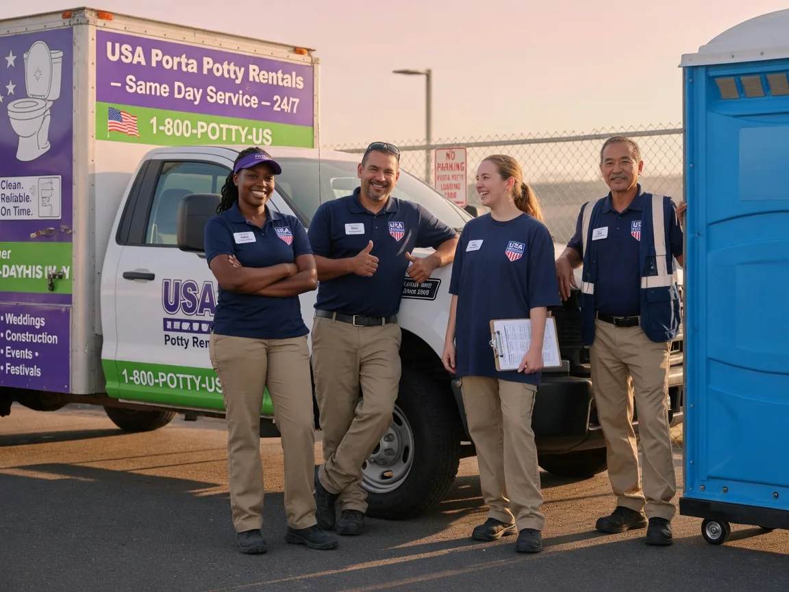 Porta Potty Rental company in Sanger, TX