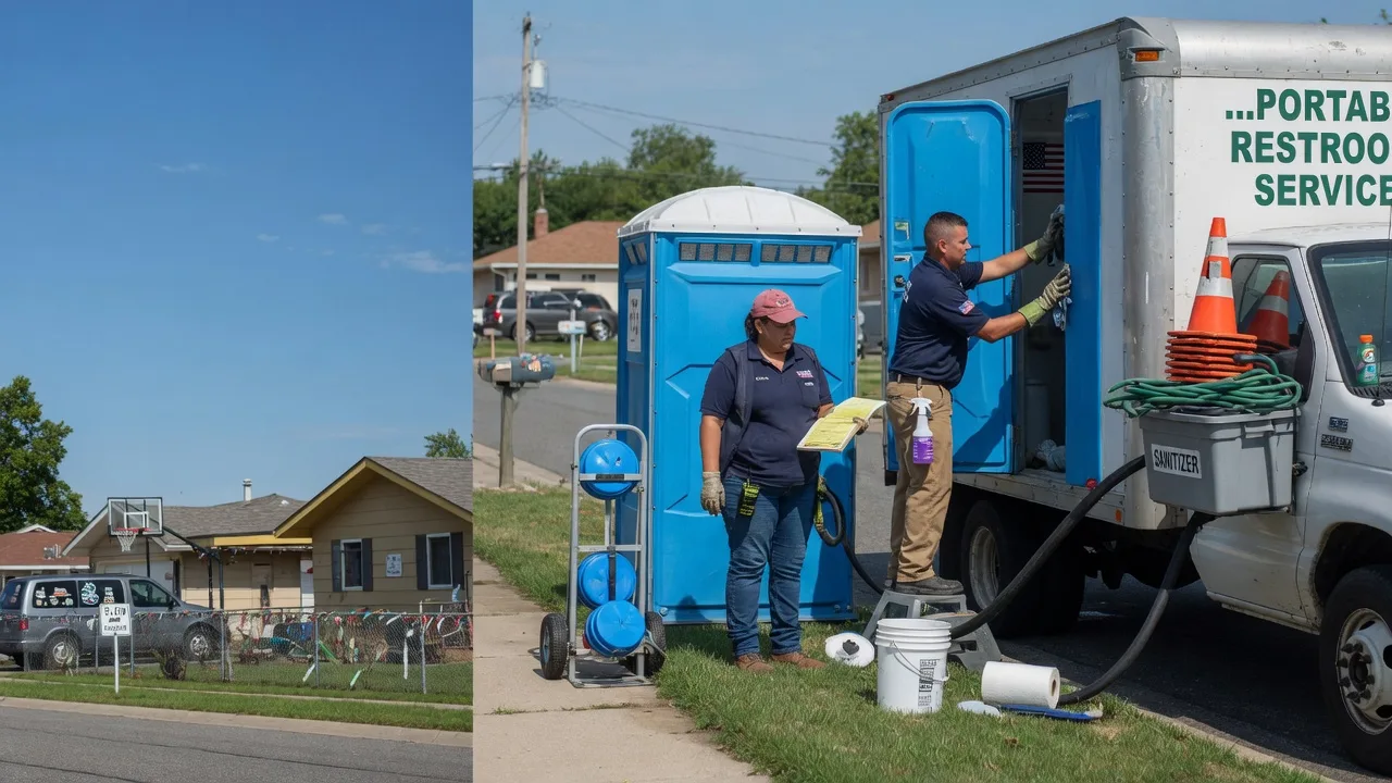 Porta Potty Rental in Sanger, TX near me